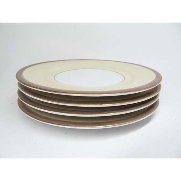 PTS International Interiors Malibu Set Of Four 6 3/8" Saucer Plates - Picture 4 of 11